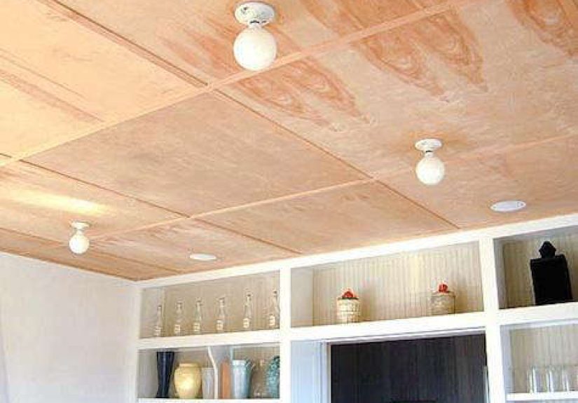 Architectural Detail: Plywood Ceiling