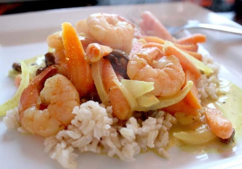 Coconut Curry Shrimp