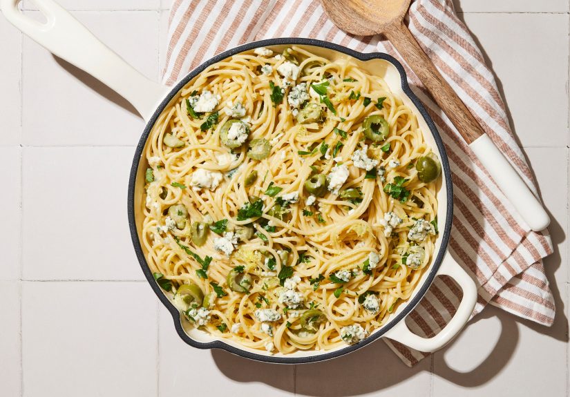 Dirty Martini Pasta Recipe