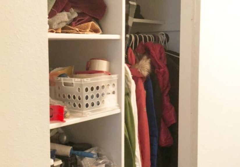 How to Make a DIY Bifold Barn Door Transform a Closet Door for $15