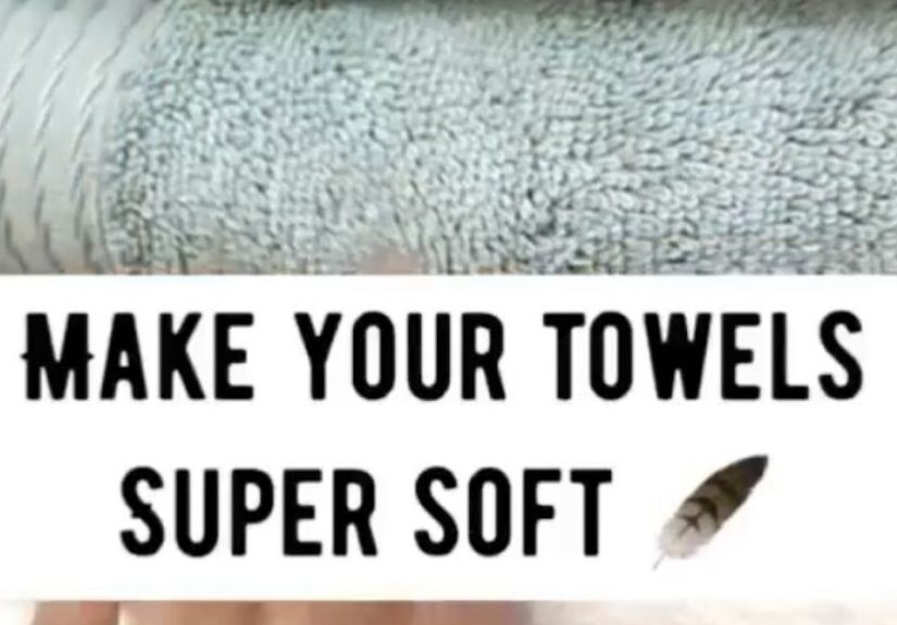 How to Make Your Towels Super Soft With 3 Household Items