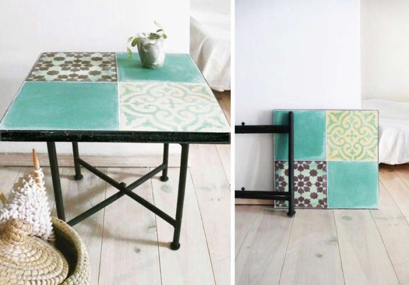 Moroccan Tile Tables - Marrakech