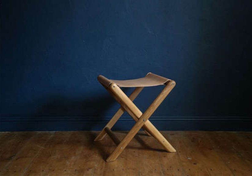 Oak Folding Stool, 2015