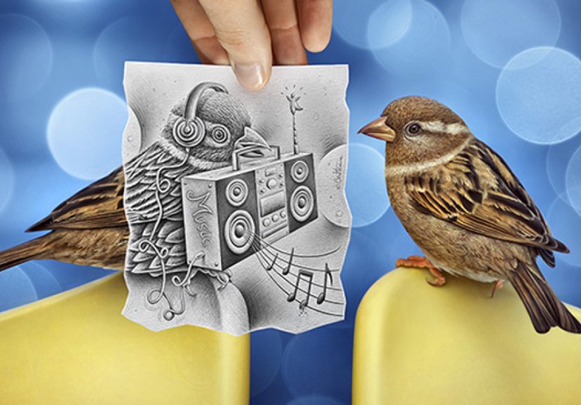 Remember My “Pencil Vs Camera” Project? Here’s What Was Behind The Paper