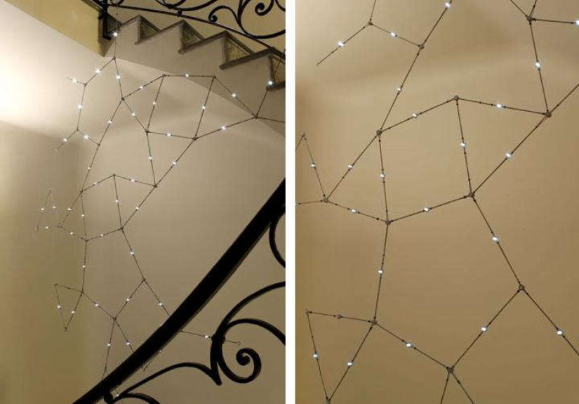 String Lights with Precision: Konstellation by Peter Marigold