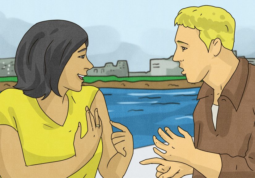 What Does It Mean When a Guy Scans Your Body?
