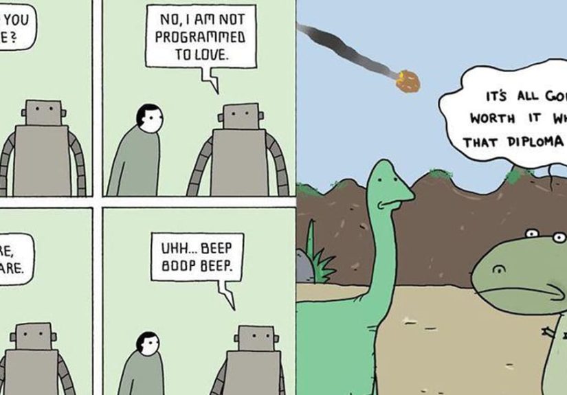 20 Comic Strips That Are Both Hilarious and Depressing