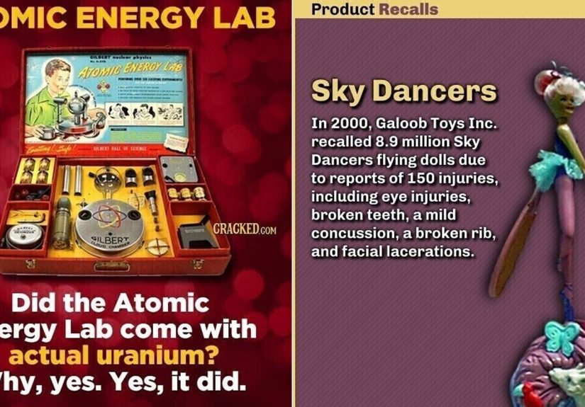 25 Random Bits of Trivia About Toys That Could Both Figuratively and Literally Be Described As ‘Killer’