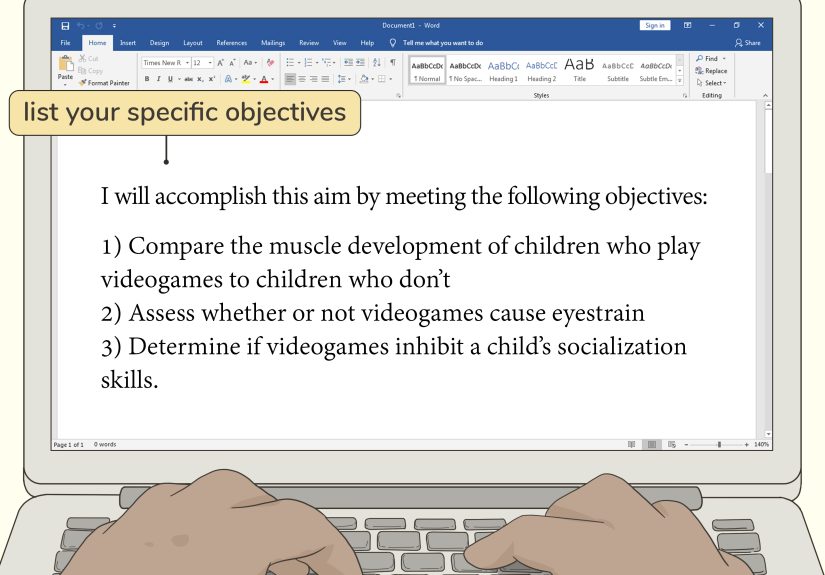 4 Simple Ways to Write Objectives in a Research Proposal
