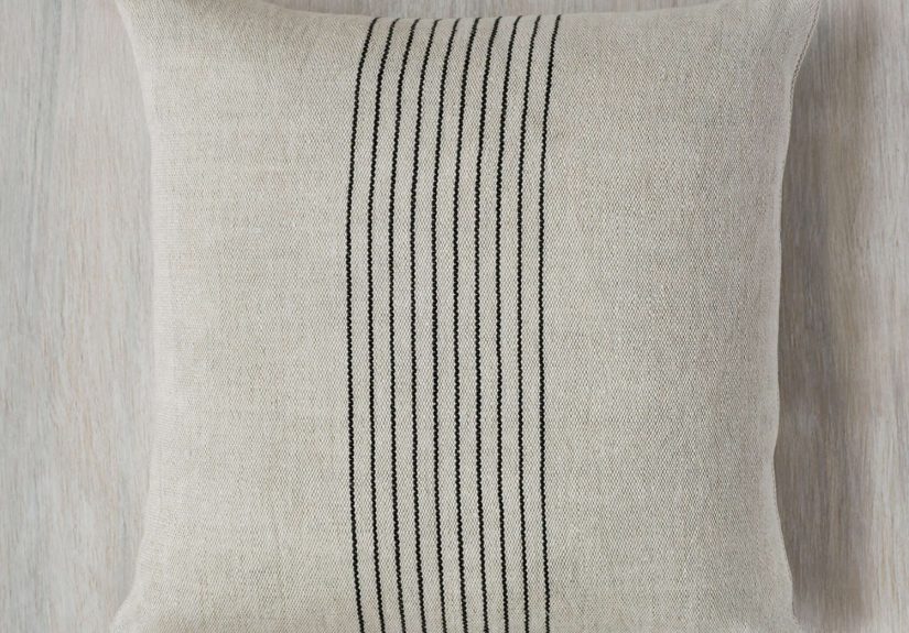 Agnes Handwoven Linen Pillow