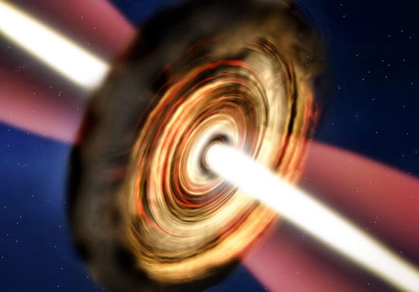Astronomers Catch Rare Sight of Incredibly Massive Star's Formation