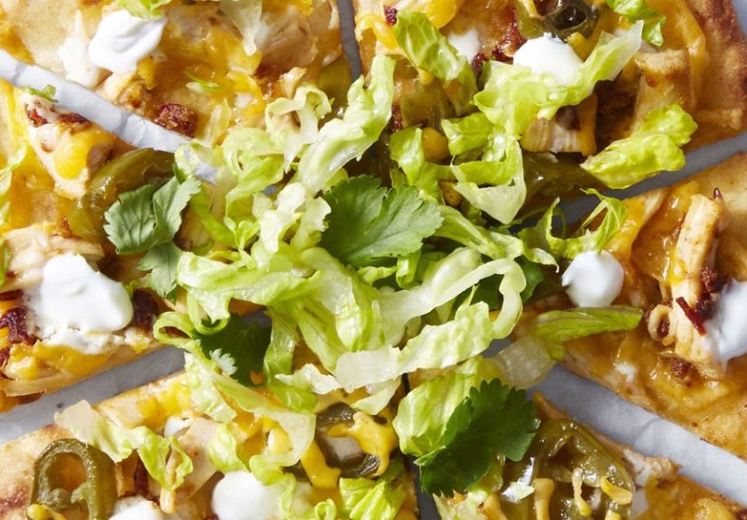 Best Chicken Taco Pizzas Recipe - How to Make Chicken Taco Pizzas