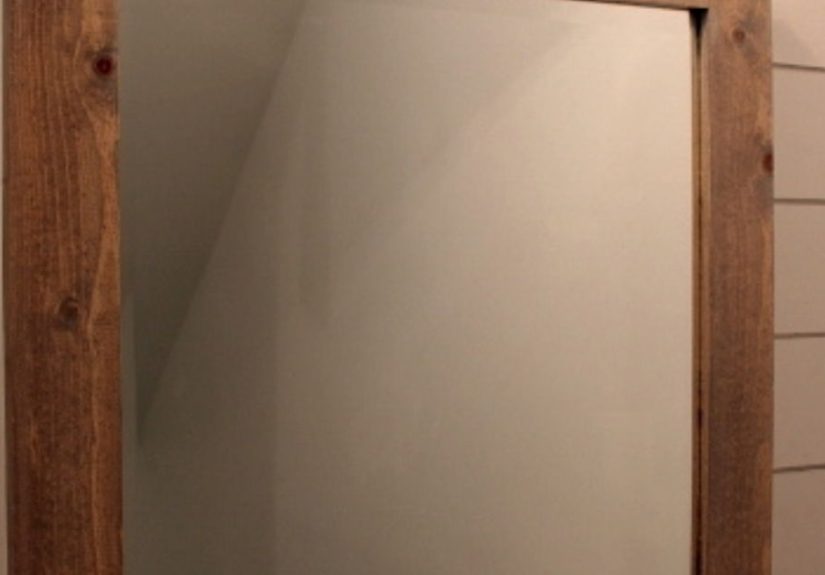DIY Pottery Barn Inspired Medicine Cabinet