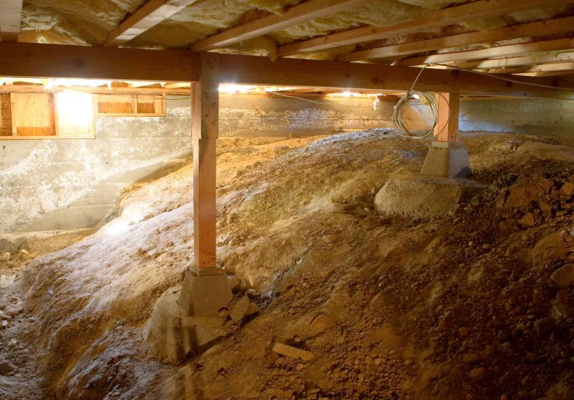 How to Fix Water Problems in the Crawl Space