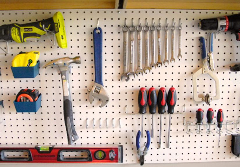 How To Install a Pegboard Tool Organizer: Video Tutorial