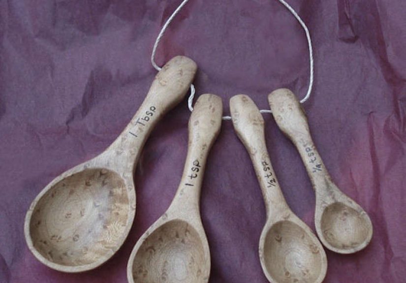 Meb's Kitchenwares Wood Measuring Spoons