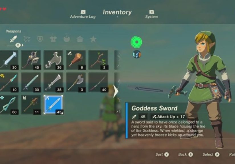 Post Your Armor And Weapon Choices In Breath Of The Wild