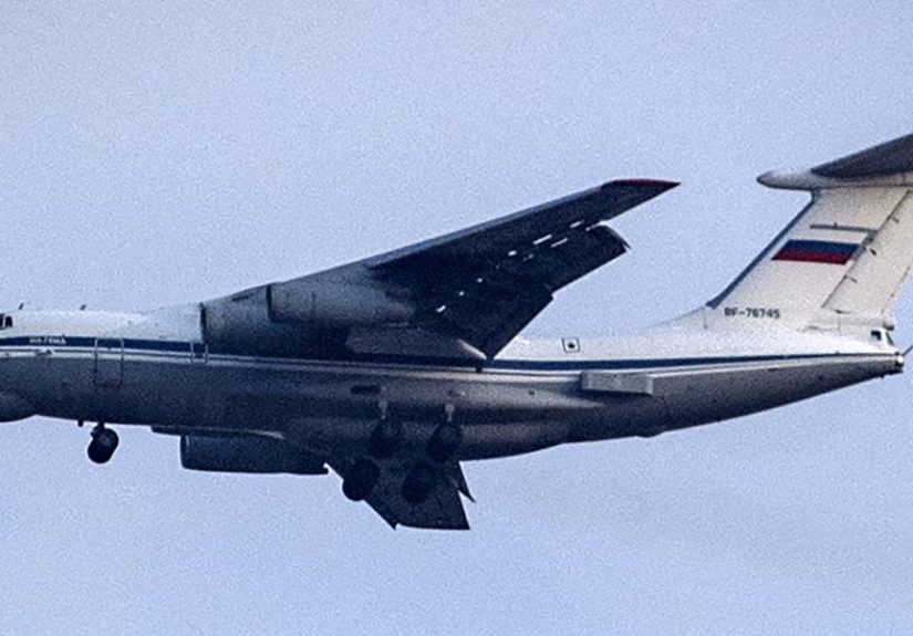 Russian Cargo Plane Explodes During Pressure Test: Il-76 Candid