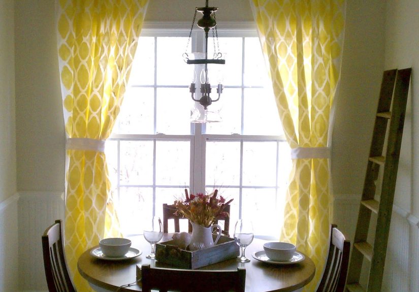 Stenciled Drapery Tutorial - Create Amazing Stenciled Drapes!
