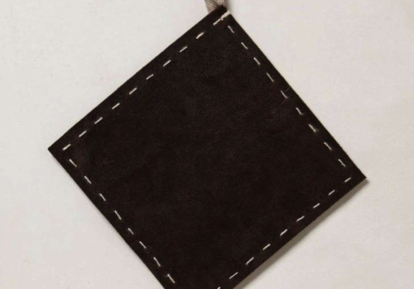Stitched Leather Potholder