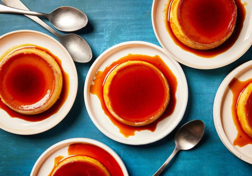 You Only Need 5 Ingredients for These Silky Mango Flans
