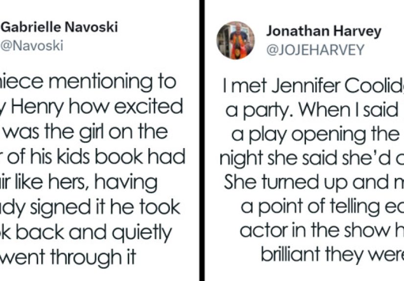 40 Of The Most Unforgettable Celebrity Encounters Shared On This X Thread