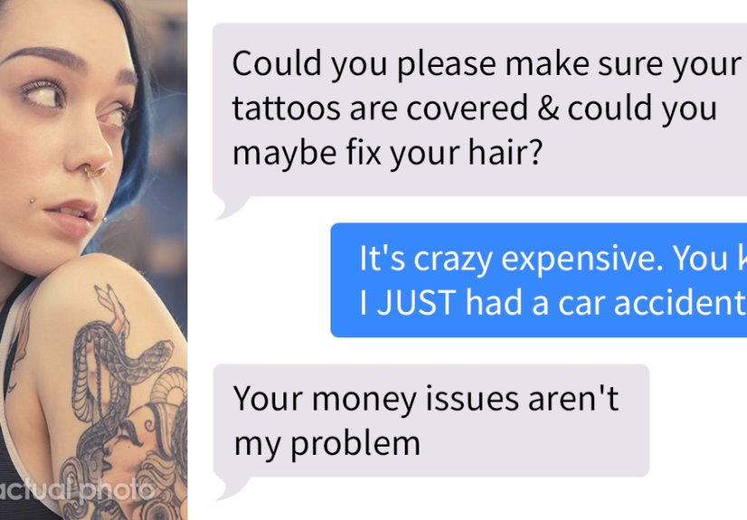 Bride Asks Guest To Cover Her Tattoos For The Wedding, So She Shares Their Full Conversation On Bride Shaming Group