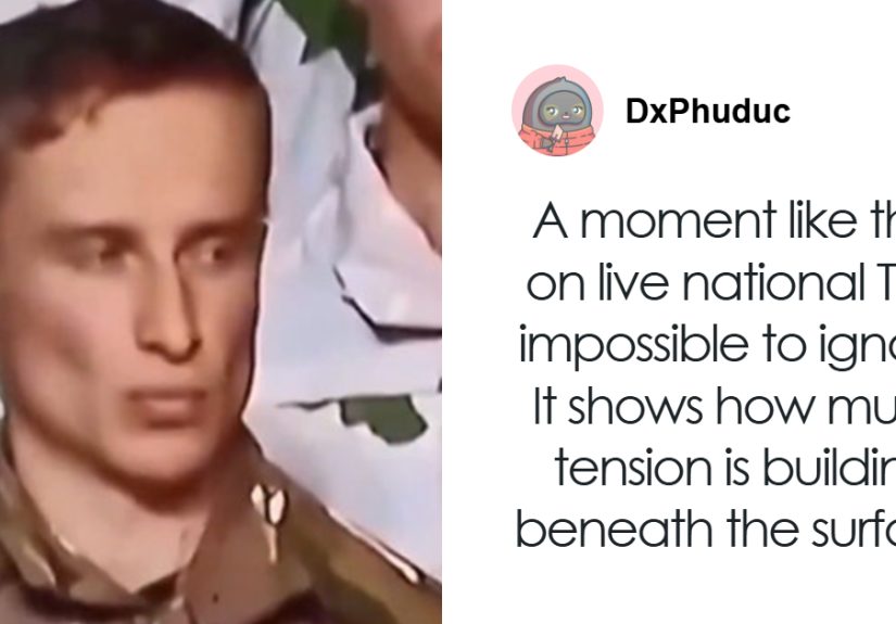 French Soldier's "Odd" Behavior Behind Macron Before Abruptly Leaving Stage Sparks Conspiracy Theories