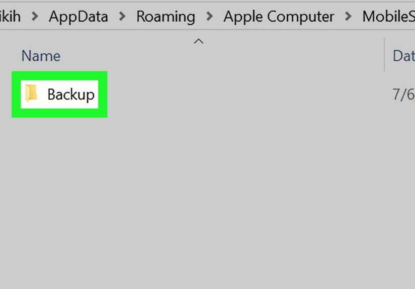 How to Find an iPhone Backup on PC: 6 Steps