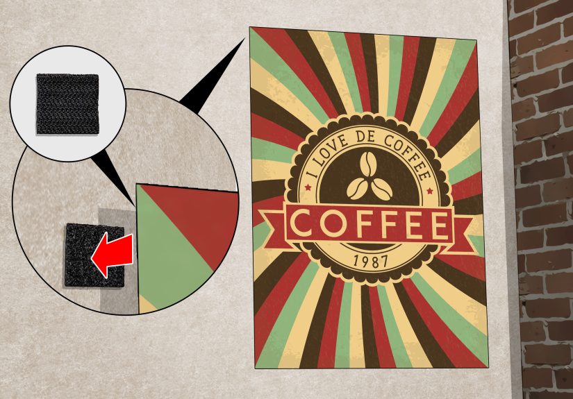 How to Hang a Poster Without a Frame: 8 Steps