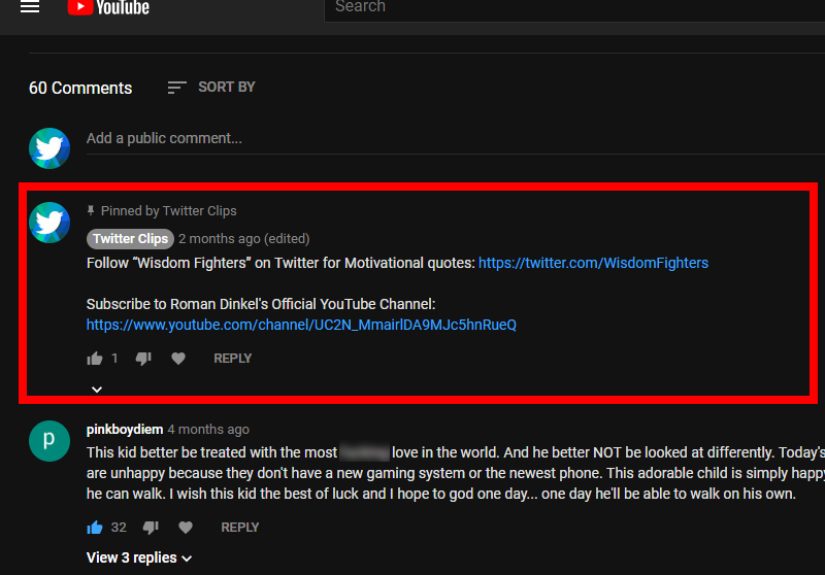How to Pin a YouTube Comment to the Top: 6 Steps