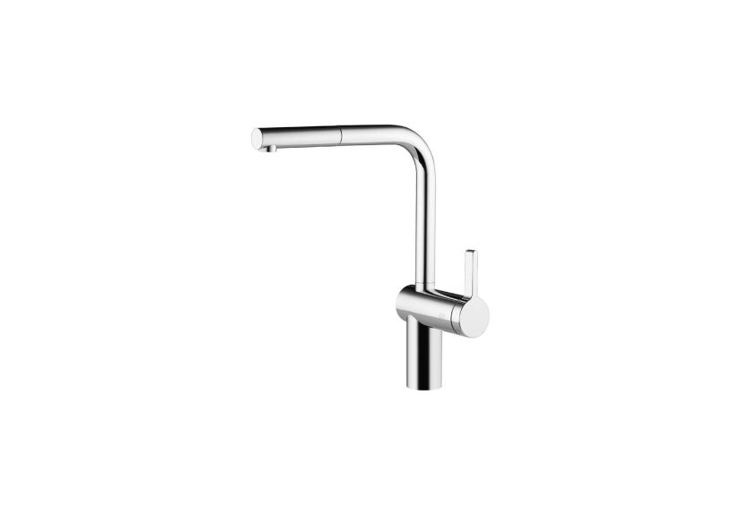 KWC Livello Single Lever Mixer With Pull-Out Spray
