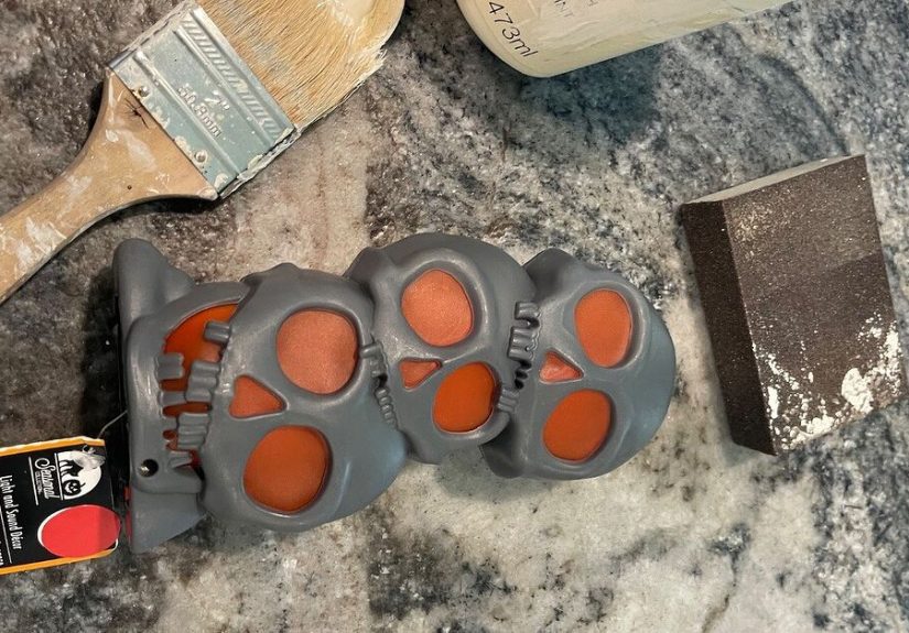 New Dollar Tree DIY Light Up Skulls