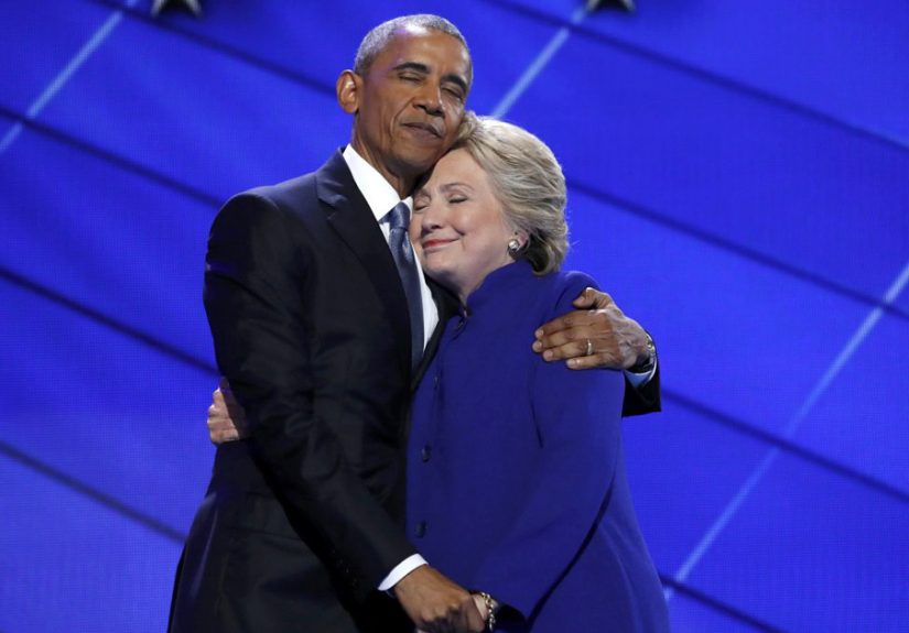 Obama And Clinton’s Hug Was Perfect, Until Internet Trolls Ruined Everything