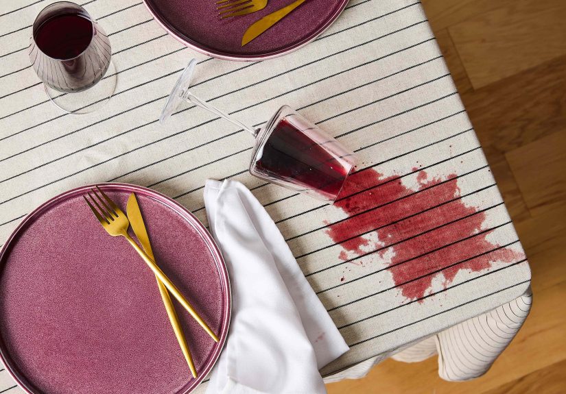 This Surprising Combo Lifts Table Linen Stains Without Bleach