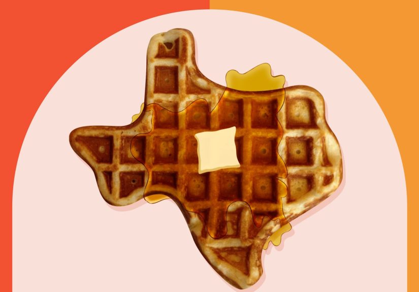 When You Think Brunch in Texas, You Need to Think About Brunch Shaped Like Texas