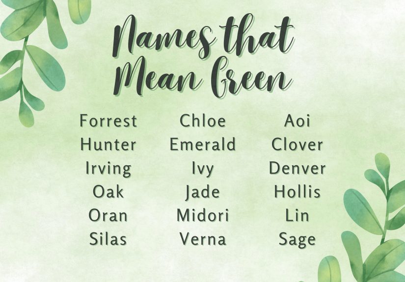 55+ Names That Mean Green for Boys & Girls (+ Unisex)