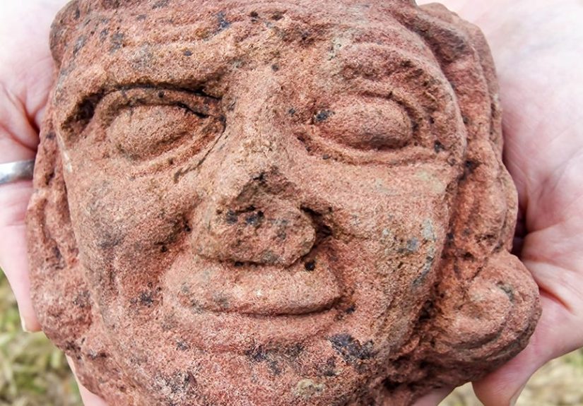 Archaeologists Found a Smiling Ancient Face