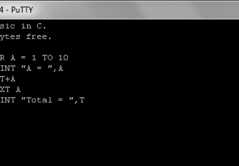BASIC Programming On An Arduino