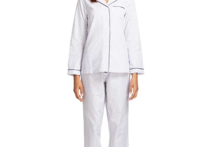 Brooks Brothers' Cotton Poplin Stripe Pajamas