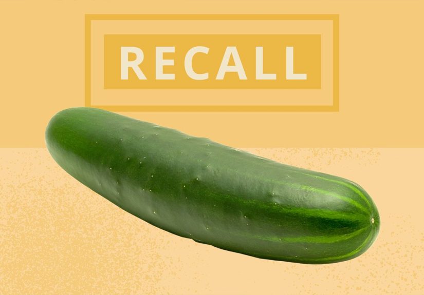 Cucumbers Recalled After Salmonella Sickens More Than 160 People in 25 States