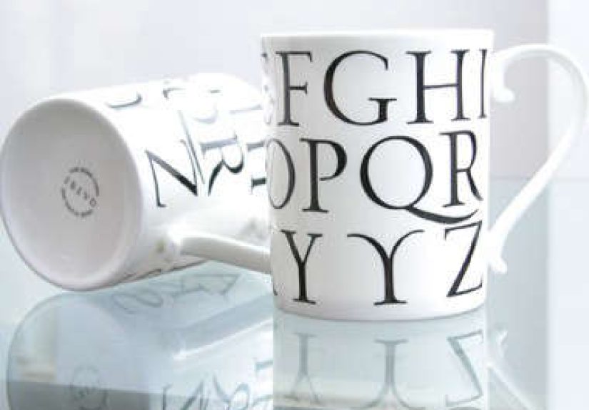 Freud Alphabet Mug Range