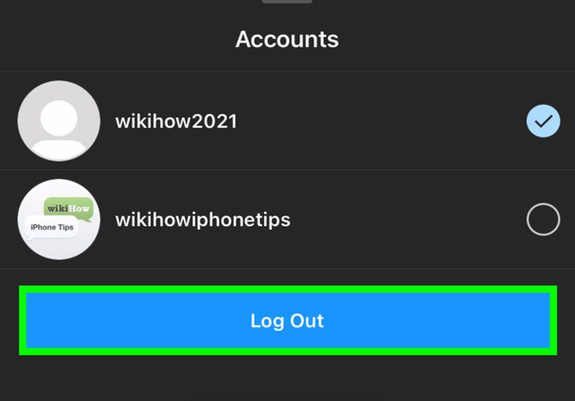 How to Log Out of Instagram Account That Is Remembered: 10 Steps
