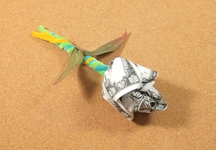 How to Make a Dollar Bill Rose: 7 Steps