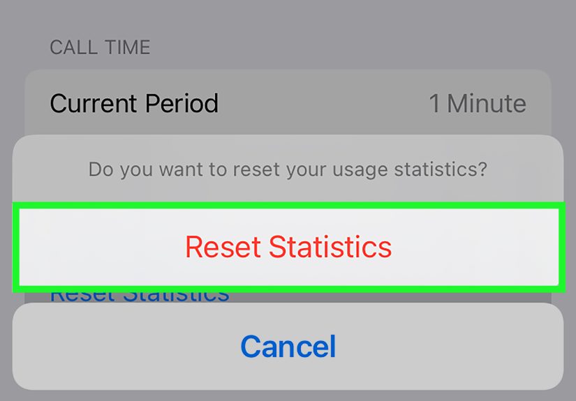 How to Reset Your iPhone's Data Usage Statistics: 5 Steps
