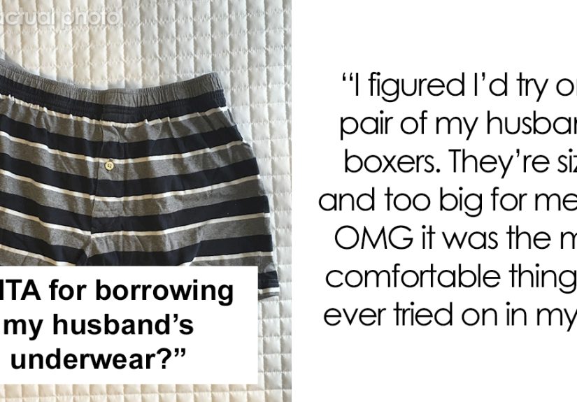 Husband Flips Out At Pregnant Wife For Borrowing His Underwear, Wife Left Confused About What’s The Real Reason