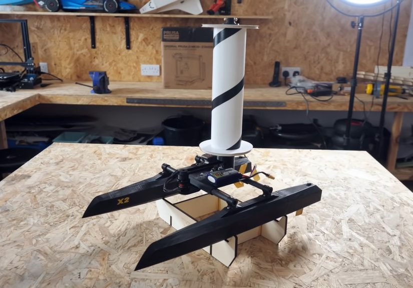 Magnus Effect Propels This Flettner Rotor Boat