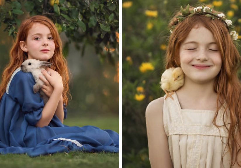 My Daughter Has A Special Bond With Animals And I Capture It In My Photos (20 Pics)