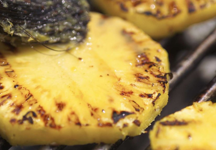 Pineapple Rum Flambé