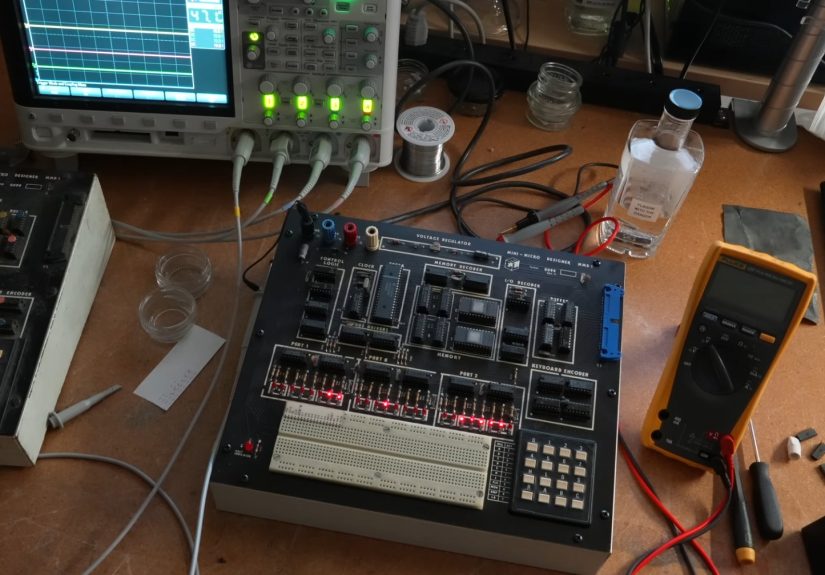 Restoring The E&L MMD-1 Mini-Micro Designer Single-Board Computer From 1977